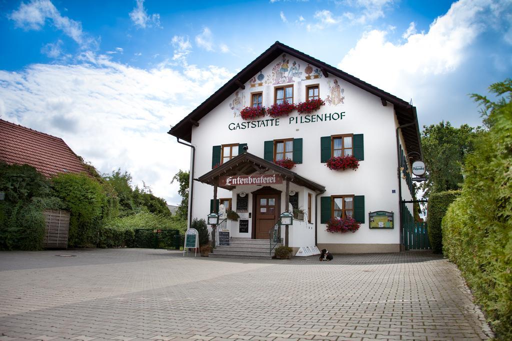 Landgasthof Pilsenhof Entenbraterei Hechendorf am Pilsensee Extérieur photo