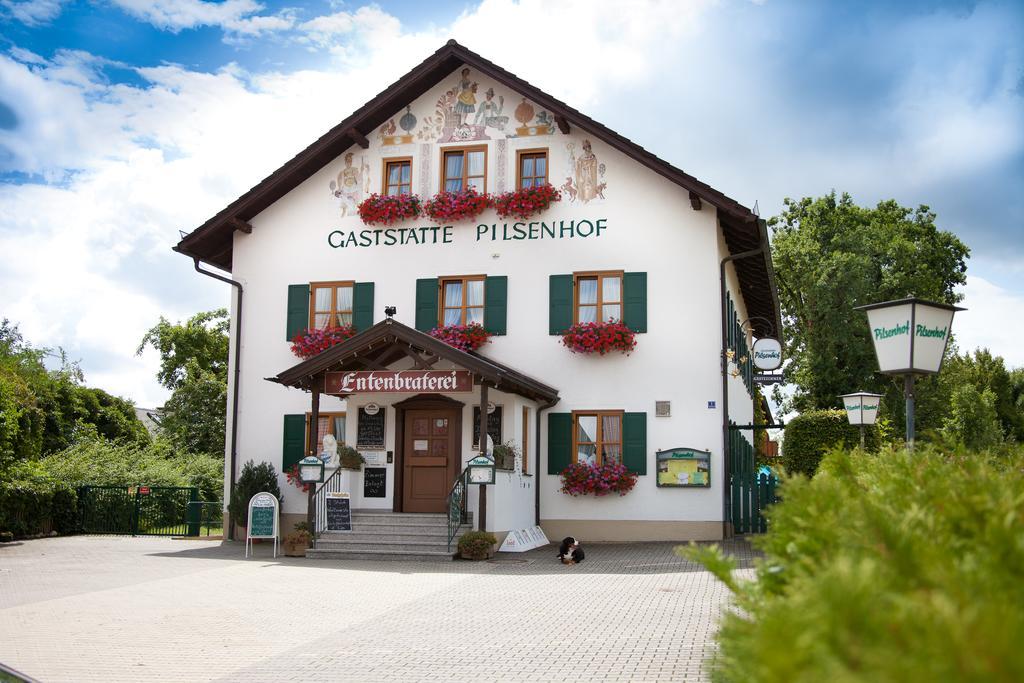 Landgasthof Pilsenhof Entenbraterei Hechendorf am Pilsensee Extérieur photo